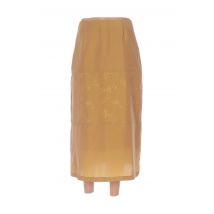 BETTY BOOM - Jupe longue jaune en acetate - Femme - Taille 36 - Modz