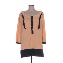 CHARLISE - Tunique manches longues beige en polyester - Femme - Taille 38 - Modz