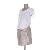 COLLINE - Robe maternité beige en polyester - Femme - Taille 34 - Modz