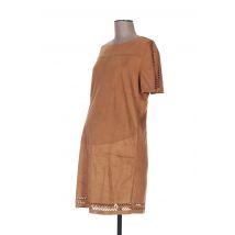 COLLINE - Robe maternité marron en polyester - Femme - Taille 38 - Modz