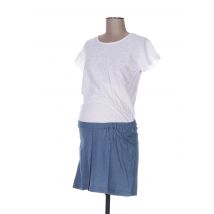 COLLINE - Robe maternité bleu en coton - Femme - Taille 34 - Modz