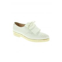 PERTINI - Derbies blanc en cuir - Femme - Taille 36 - Modz