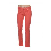 SPORTMAX - Pantalon slim orange en coton - Femme - Taille W26 - Modz