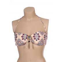 RAFFAELA D'ANGELO - Haut de maillot de bain orange en polyamide - Femme - Taille 38 - Modz