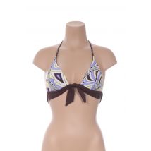 MASQUENADA - Haut de maillot de bain marron en polyamide - Femme - Taille 90B - Modz