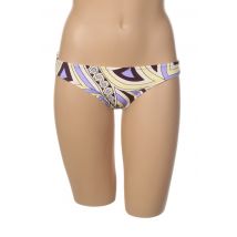 MASQUENADA - Bas de maillot de bain jaune en polyamide - Femme - Taille 42 - Modz