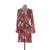 VOODOO - Robe mi-longue marron en viscose - Femme - Taille 38 - Modz