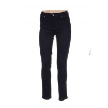 MENSI COLLEZIONE - Pantalon slim bleu en viscose - Femme - Taille 38 - Modz