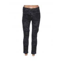 MENSI COLLEZIONE - Pantalon slim gris en coton - Femme - Taille 38 - Modz