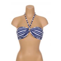 DORINA - Haut de maillot de bain bleu en polyamide - Femme - Taille 36 - Modz