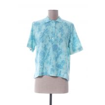 OLIVIER DE BOISSEY - Pull bleu en coton - Femme - Taille 34 - Modz