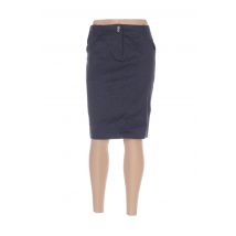 QUATTRO - Jupe mi-longue bleu en polyester - Femme - Taille 38 - Modz