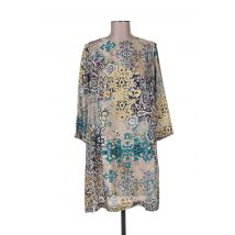 QUATTRO - Robe mi-longue beige en polyester - Femme - Taille 38 - Modz