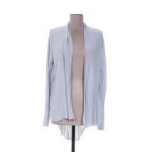 QUATTRO - Gilet manches longues gris en viscose - Femme - Taille 38 - Modz