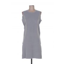 ROSE TONKA - Robe pull gris en coton - Femme - Taille 40 - Modz