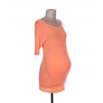 COLLINE - T-shirt / Top maternité orange en viscose - Femme - Taille 34 - Modz