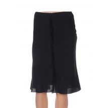 PHILIPPE ADEC - Jupe mi-longue noir en polyester - Femme - Taille 36 - Modz