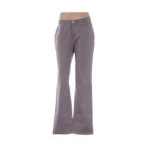 TRUSSARDI JEANS - Pantalon droit marron en coton - Femme - Taille W33 - Modz