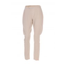 PHILIPPE ADEC - Pantalon 7/8 beige en coton - Femme - Taille 38 - Modz