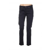 MENSI COLLEZIONE - Pantalon slim bleu en coton - Femme - Taille 38 - Modz