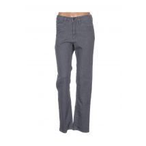 PAUPORTÉ - Pantalon slim gris en coton - Femme - Taille 52 - Modz