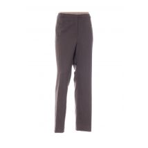 WEINBERG - Pantalon chic marron en polyester - Femme - Taille 52 - Modz