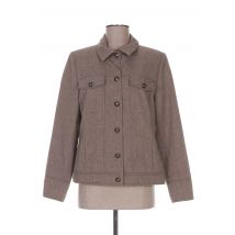 PAUPORTÉ - Veste chic beige en laine - Femme - Taille 48 - Modz