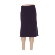WEINBERG - Jupe mi-longue violet en laine - Femme - Taille 40 - Modz