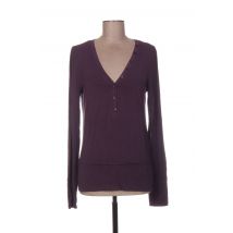 PHARD - T-shirt violet en viscose - Femme - Taille 40 - Modz