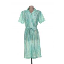 GUY DUBOUIS - Robe mi-longue vert en polyester pour femme - Taille 38 - Modz