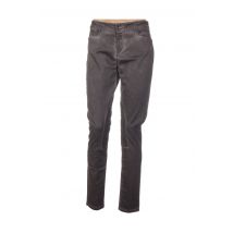 ET COMPAGNIE - Pantalon slim gris en coton pour femme - Taille 34 - Modz
