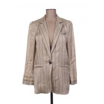 MASSCOB - Blazer beige en viscose - Femme - Taille 34 - Modz