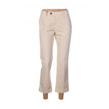 TRUE NYC - Pantalon 7/8 beige en coton - Femme - Taille W26 - Modz