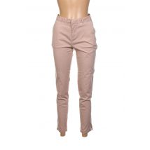 SCOTCH & SODA - Pantalon chino rose en coton - Femme - Taille W25 - Modz