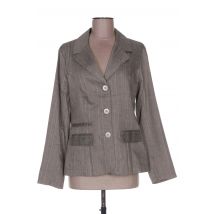 FLEUR DE SEL - Blazer vert en lin - Femme - Taille 38 - Modz