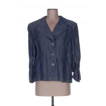 STEILMANN - Blazer bleu en lyocell - Femme - Taille 40 - Modz