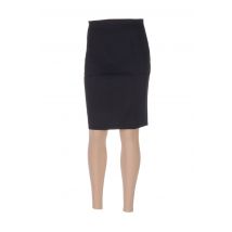 TENDANCE UNIQUE - Jupe mi-longue noir en polyester - Femme - Taille 36 - Modz