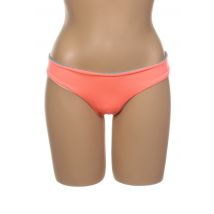 L*SPACE - Bas de maillot de bain orange en nylon - Femme - Taille 34 - Modz