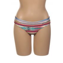 L*SPACE - Bas de maillot de bain rose en nylon - Femme - Taille 34 - Modz