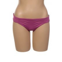 L*SPACE - Bas de maillot de bain rose en nylon - Femme - Taille 36 - Modz