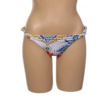 HUIT - Bas de maillot de bain bleu en polyamide - Femme - Taille 34 - Modz