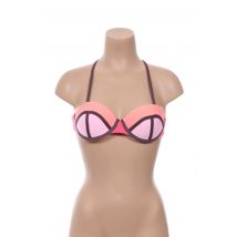 MAAJI - Haut de maillot de bain rose en nylon - Femme - Taille 36 - Modz