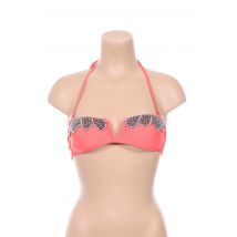 AMENAPIH - Haut de maillot de bain orange en polyamide - Femme - Taille 34 - Modz