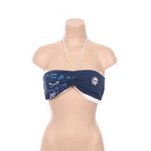 BANANA MOON - Haut de maillot de bain bleu en polyamide - Femme - Taille 44 - Modz