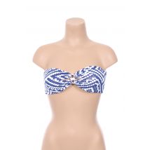 KHONGBOON - Haut de maillot de bain bleu en polyamide - Femme - Taille 36 - Modz