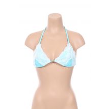 BEACH BUNNY - Haut de maillot de bain bleu en polyamide - Femme - Taille 34 - Modz