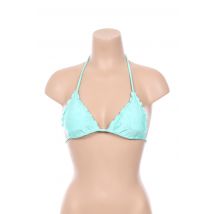 SEAFOLLY - Haut de maillot de bain bleu en nylon - Femme - Taille 36 - Modz