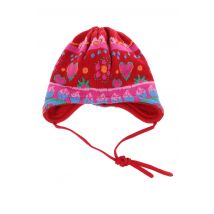 MAXIMO - Bonnet rouge en coton - Fille - Taille TU - Modz