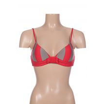 ANDRES SARDA - Haut de maillot de bain rouge en polyester - Femme - Taille 85B - Modz