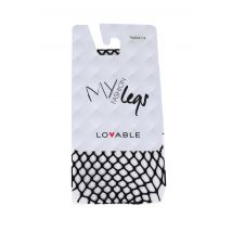 LOVABLE - Collants noir en polyamide - Femme - Taille 1 - Modz